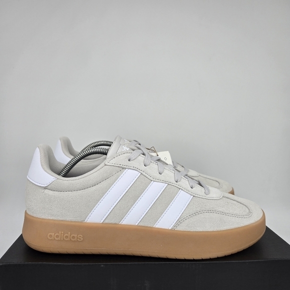 New Adidas Barreda \'Grey White Gum\' Men\'s Shoes Size 11.5 main image 8